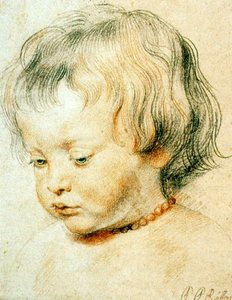 Portrait de son fils Nikolas - Peter Paul Rubens